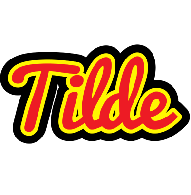 Tilde fireman logo