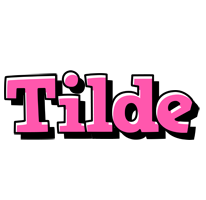 Tilde girlish logo