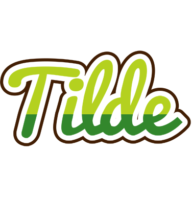 Tilde golfing logo