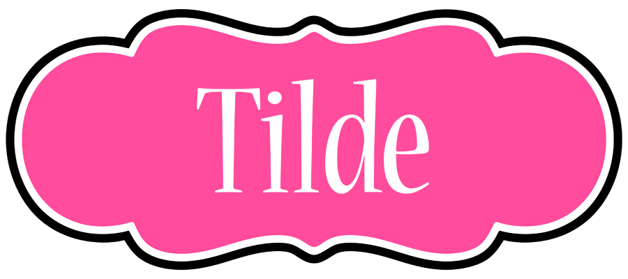 Tilde invitation logo