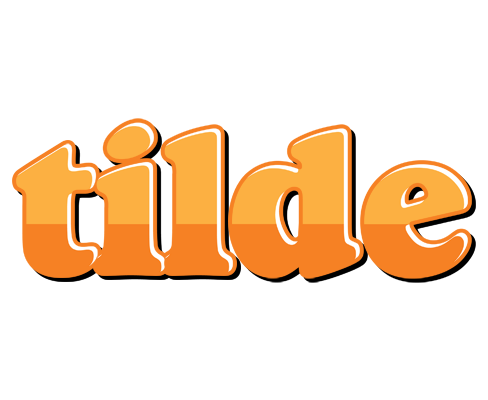 Tilde orange logo