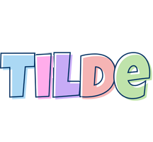 Tilde pastel logo