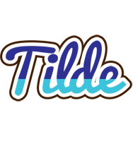 Tilde raining logo