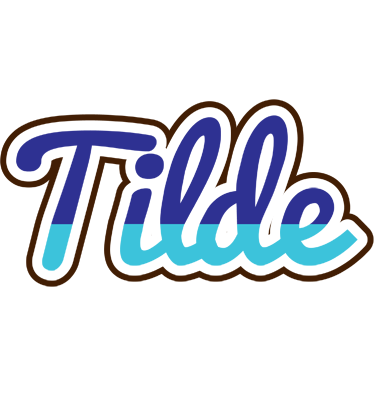 Tilde raining logo