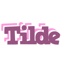 Tilde relaxing logo