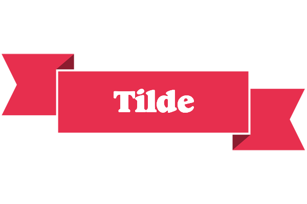 Tilde sale logo