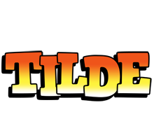 Tilde sunset logo