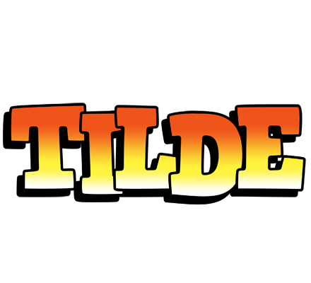 Tilde sunset logo