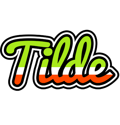 Tilde superfun logo