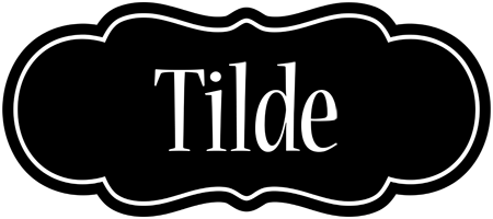 Tilde welcome logo