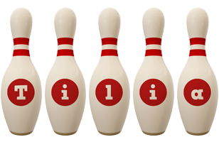 Tilia bowling-pin logo