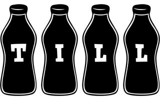 Till bottle logo