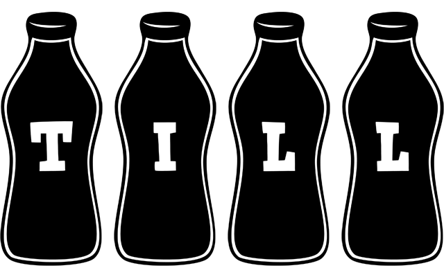 Till bottle logo