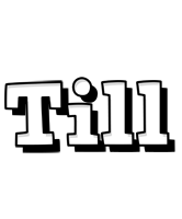 Till snowing logo