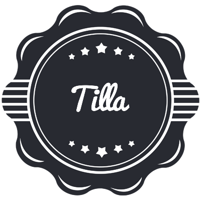 Tilla badge logo