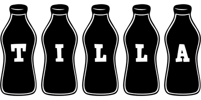 Tilla bottle logo