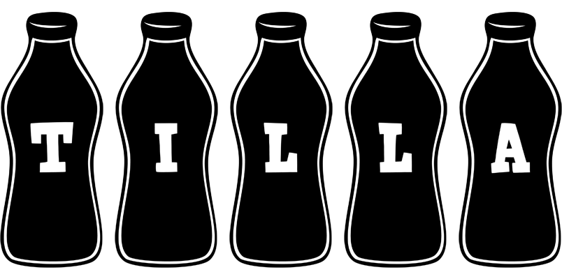 Tilla bottle logo