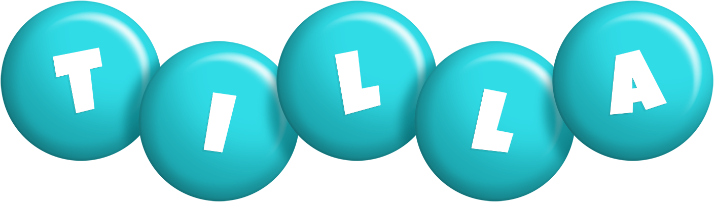 Tilla candy-azur logo