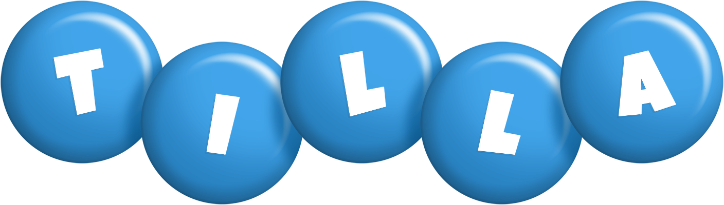 Tilla candy-blue logo