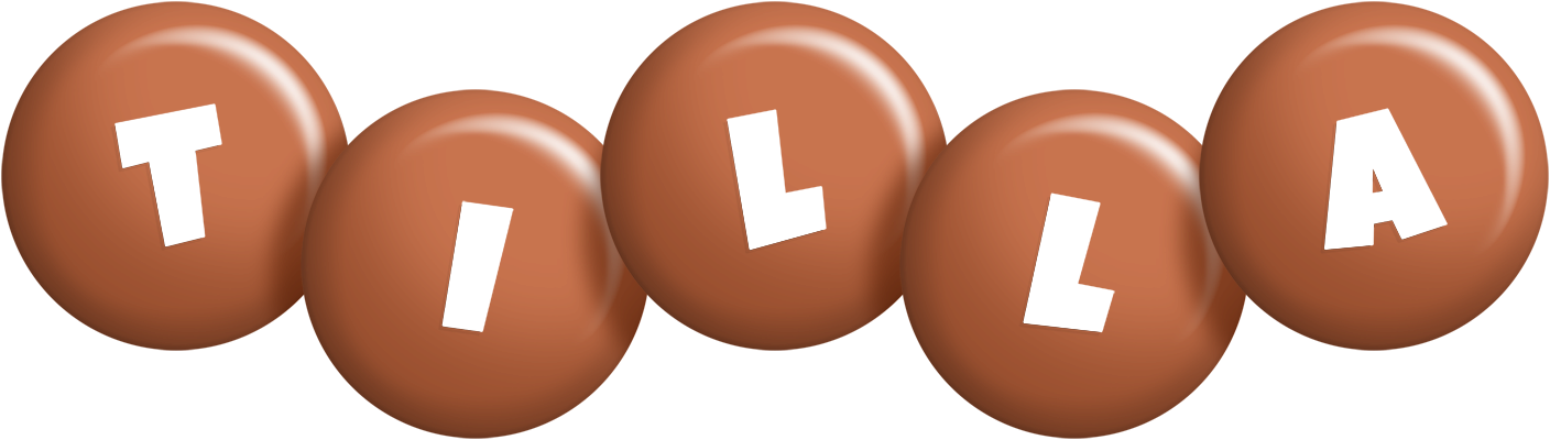 Tilla candy-brown logo