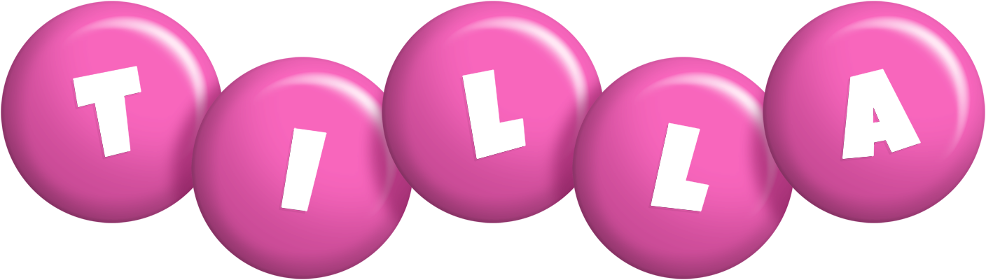 Tilla candy-pink logo