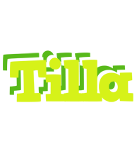 Tilla citrus logo