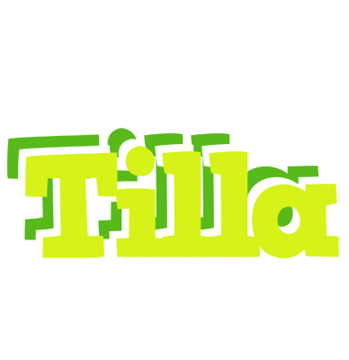 Tilla citrus logo