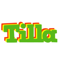 Tilla crocodile logo