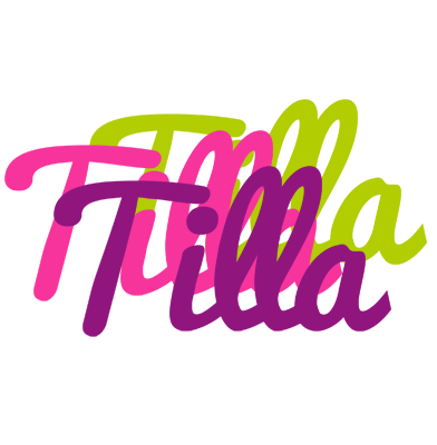 Tilla flowers logo