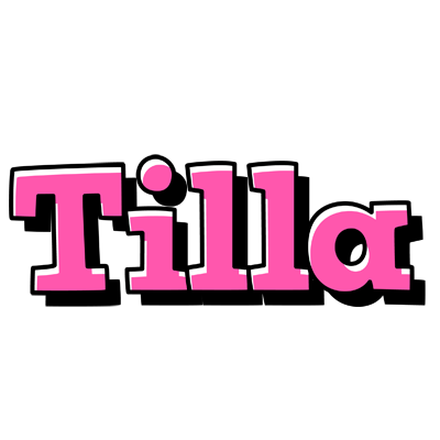 Tilla girlish logo