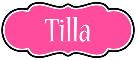 Tilla invitation logo