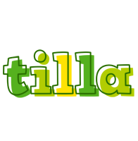 Tilla juice logo