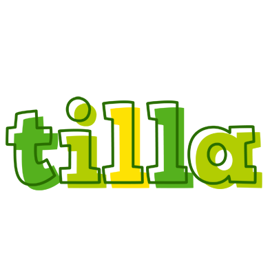 Tilla juice logo