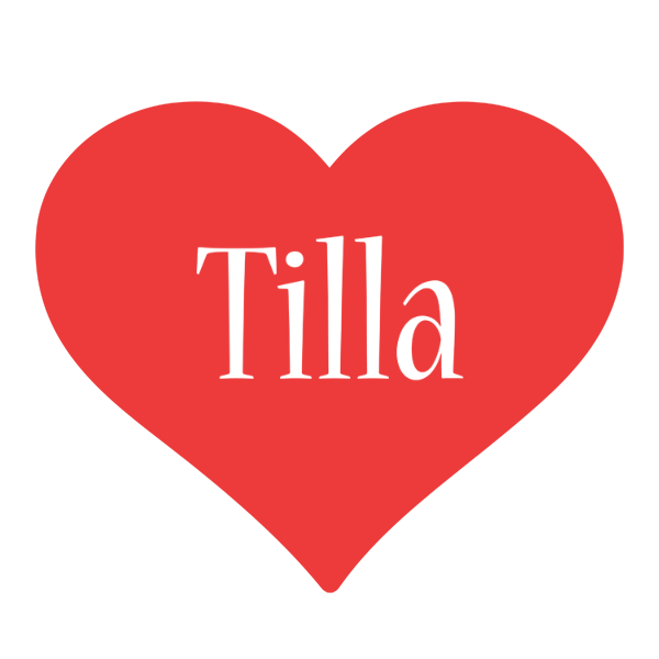 Tilla love logo