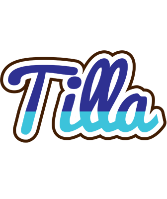 Tilla raining logo