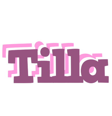 Tilla relaxing logo