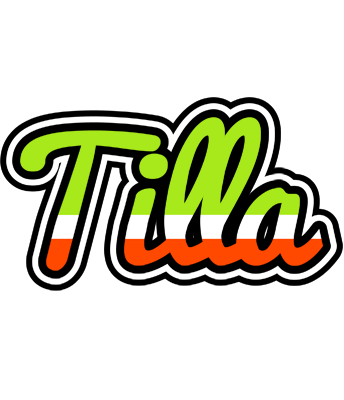 Tilla superfun logo
