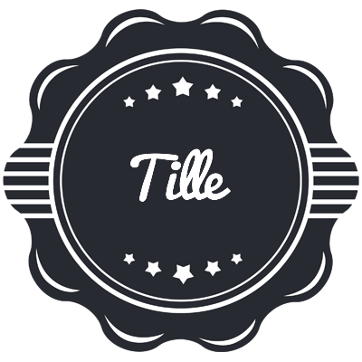 Tille badge logo