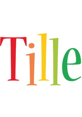 Tille birthday logo