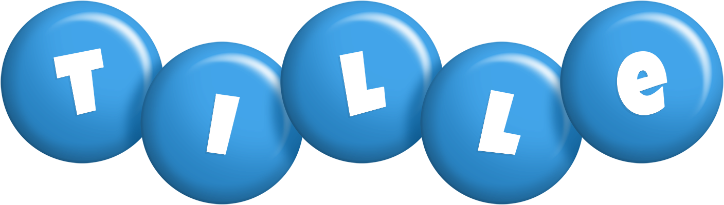 Tille candy-blue logo
