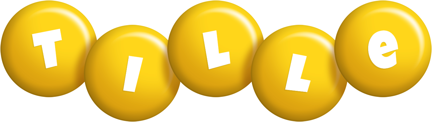 Tille candy-yellow logo