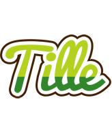 Tille golfing logo