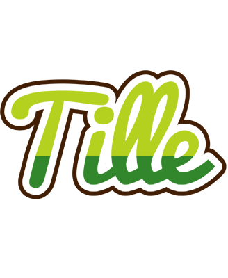 Tille golfing logo