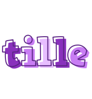 Tille sensual logo