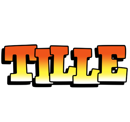 Tille sunset logo