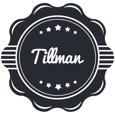 Tillman badge logo