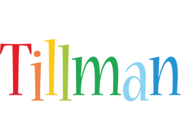 Tillman birthday logo