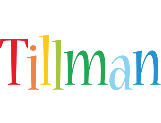 Tillman birthday logo