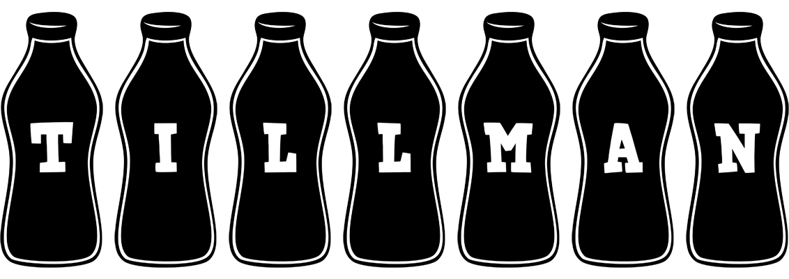 Tillman bottle logo