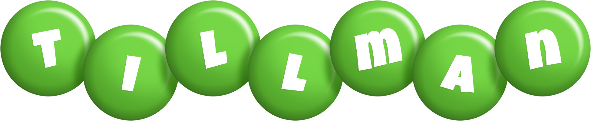 Tillman candy-green logo